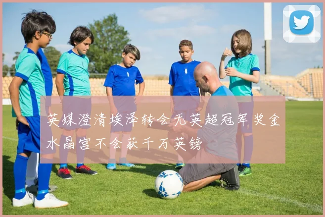 英媒澄清埃泽转会无英超冠军奖金水晶宫不会获千万英镑